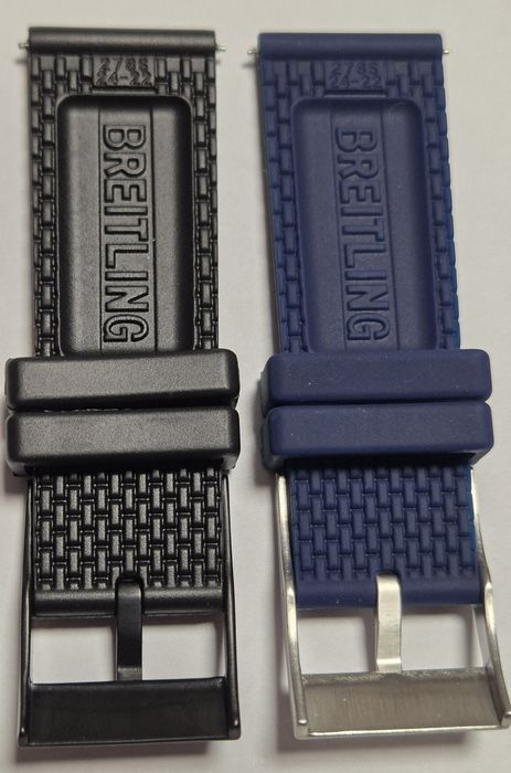 Curea ceas Breitling premium 24mm complet cu catarama