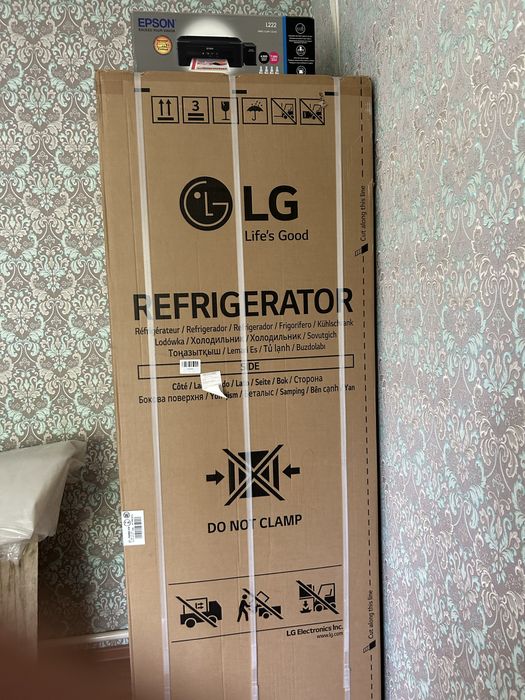 Новый холодильник LG
