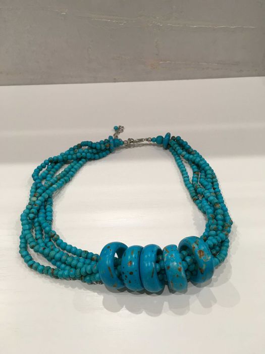 Ефектно колие тюркоаз