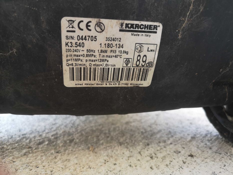 Водоструйка -  Karcher K 3.450 / 120bar / 1800W