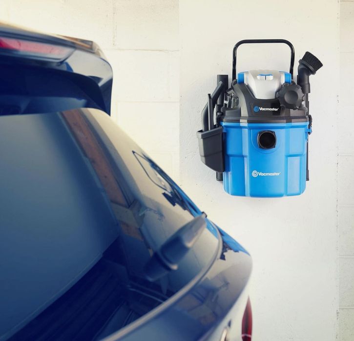 Прахосмукачка за мокро и сухо почистване Vacmaster 1500W, 18L, функция за издухване, за дома, многоцветна