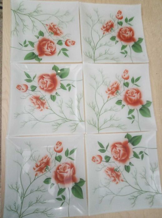 Красивая посуда тарелки