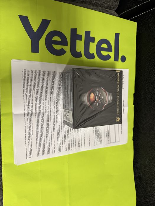 ЧИСТО НОВ 46mm Huawei Watch 4 Pro Space Edition Yettel Гаранция 2026г.