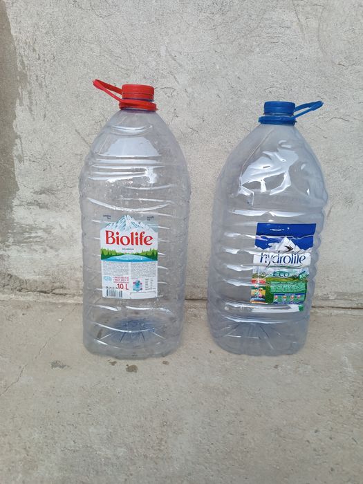 Баклажка 10л чистые, из-под воды