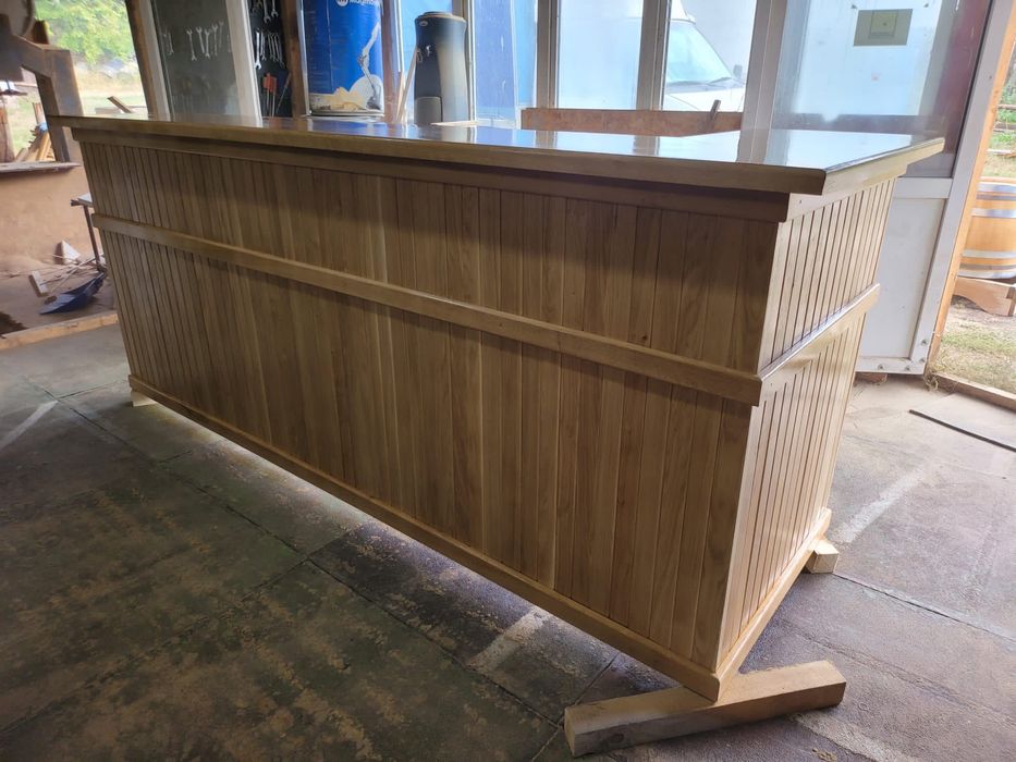 Baruri rustice din lemn masiv