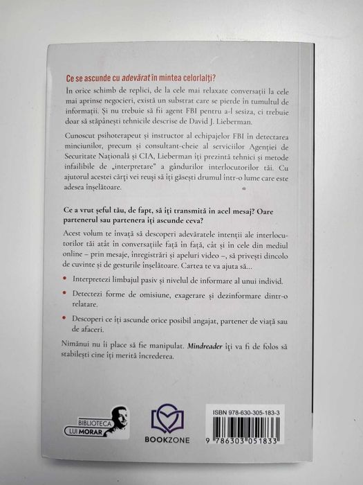David Lieberman - Mindreader. Afla ce gandesc oamenii, ce isi doresc