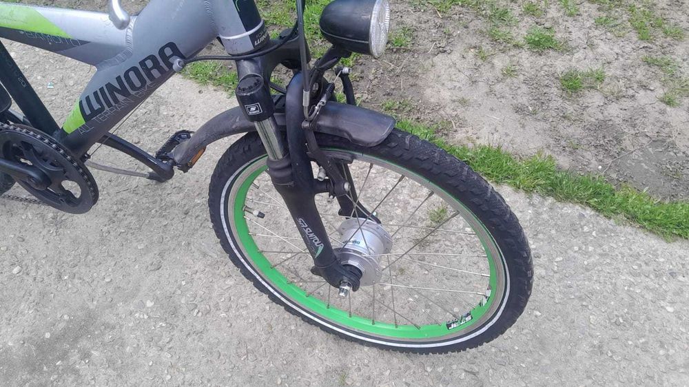 Bicicleta mountainbike copii (6-9 ani) Winora,20 inchi,Aluminiu,7 vit.