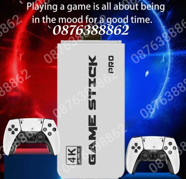 Ретро Гейминг TV Game Stick Pro Телевизионна видео игра 30 000 игри