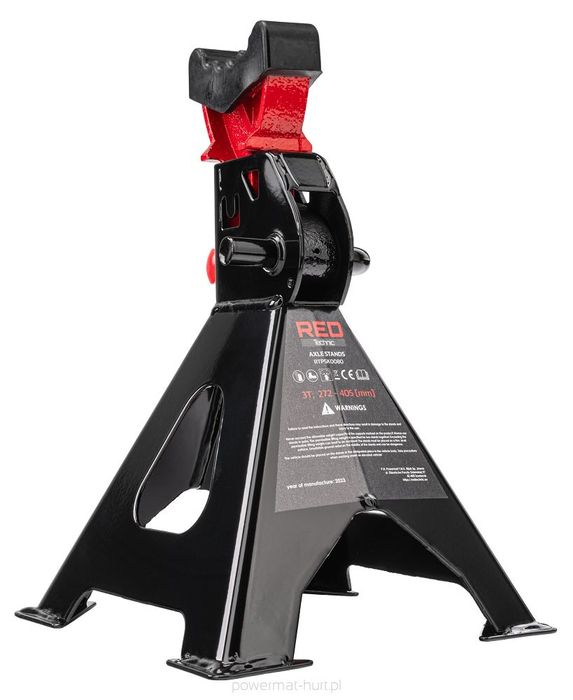 Set 2 capre auto cu autoblocare 3 T, Redtechnic RTPSK0080