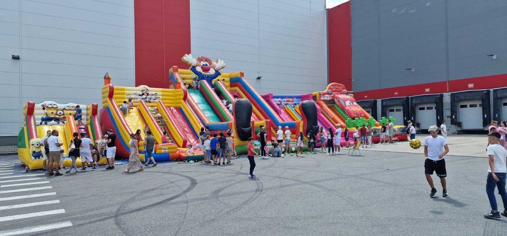 Închiriez tobogane gonflabile, tobogan gonflabil, inchirieri jocuri