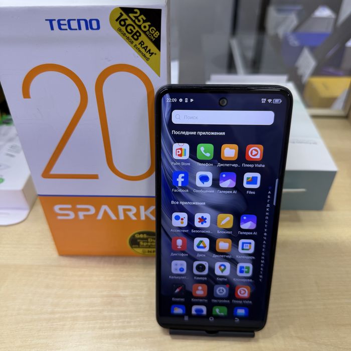 Tecno Spark 20-256 gb