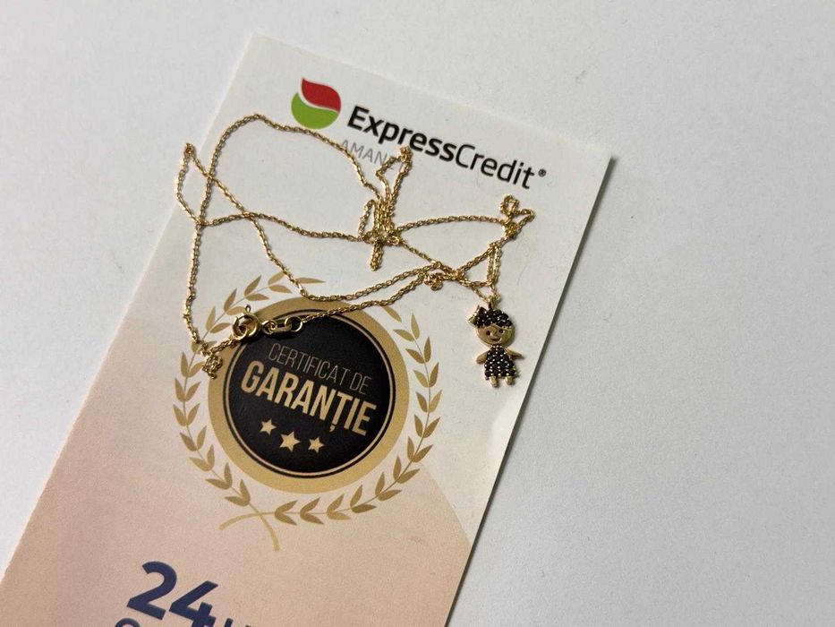Colier aur 14K 2.20g (B.60754.3 Tatarasi) Garantie 2 ani