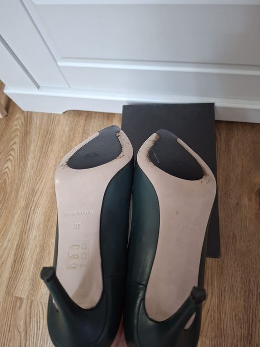 Pantofi stiletto Musette, mărimea 38, model Ella, piele