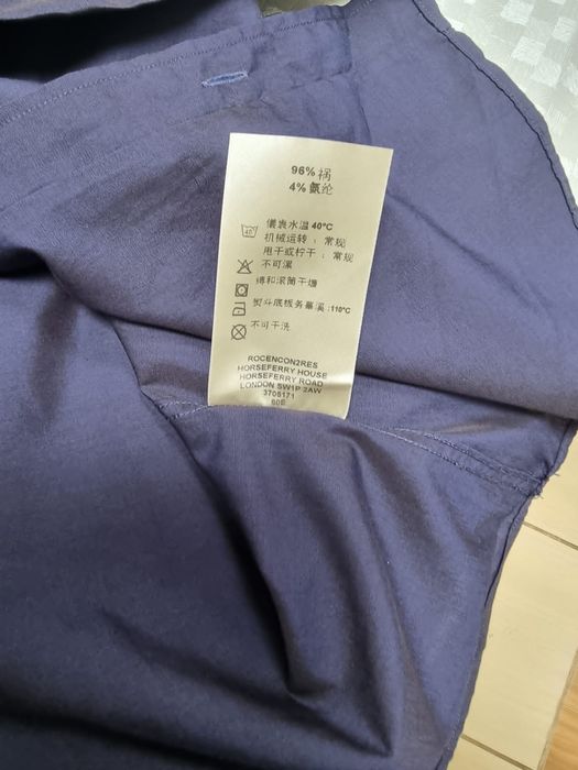 Cămașă bărbați Burberry Brit S, terminație rotunjită