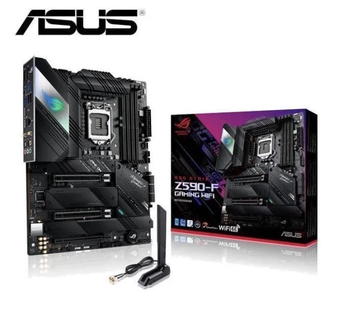 Kit pc din 4 piese i9 11900kf,z590rogStrix,32gb,ssd samsung