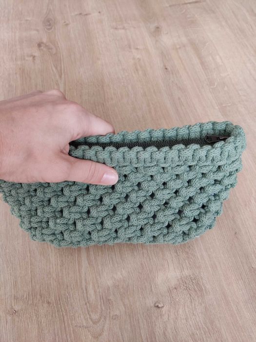 Ръчно изработени плетени чанти клъч макраме