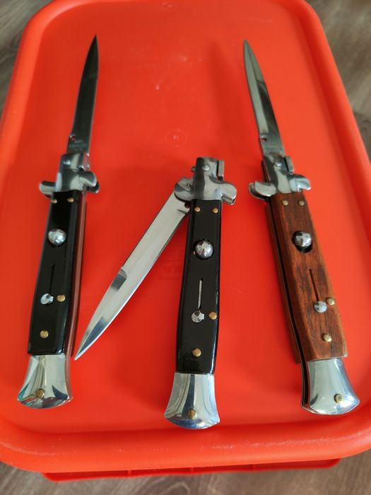 Briceag italian 24 cm / Stiletto Cuțit cu buton automat