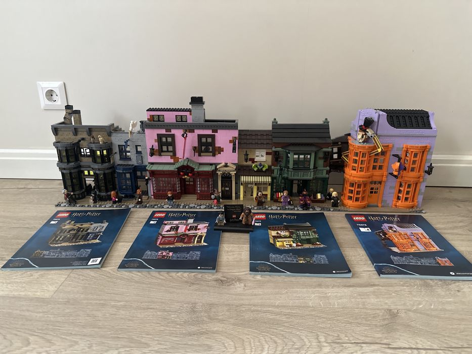 Lego лего 75978 гарри поттер косая аллея