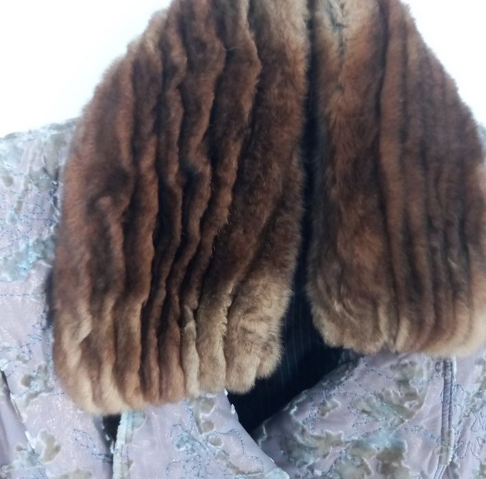 Sacou Blumarine XS guler chinchilla