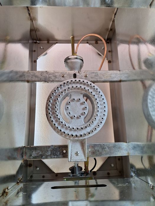 Фритюрник газов професионален  единичен и двоен , дюнер скара котлон