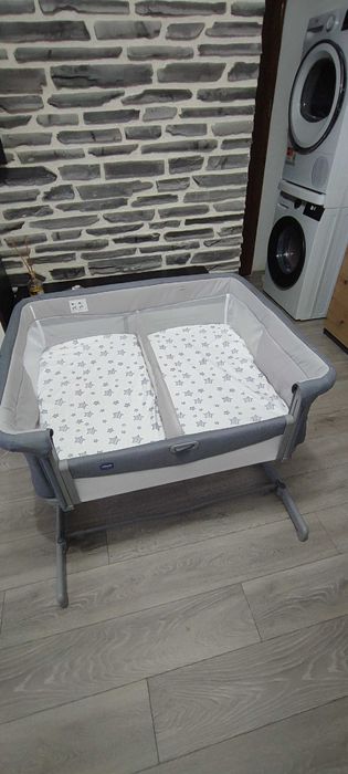 Pătuț pentru gemeni Chicco - Next 2 Me, Twin