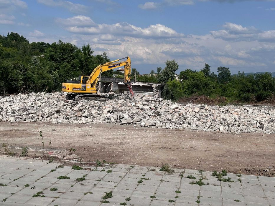 Услуги с булдозер