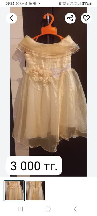 Платье.    Эльза