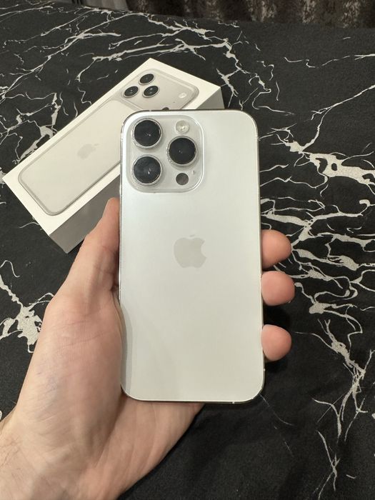 Iphone 14 pro 128гб белый в хорошем состоянии