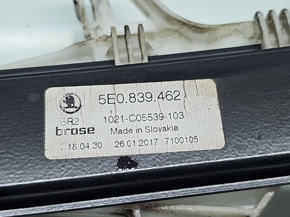 Macara electrica geam dreapta spate Skoda Octavia 3 (5E3) [Fabr 2012-2