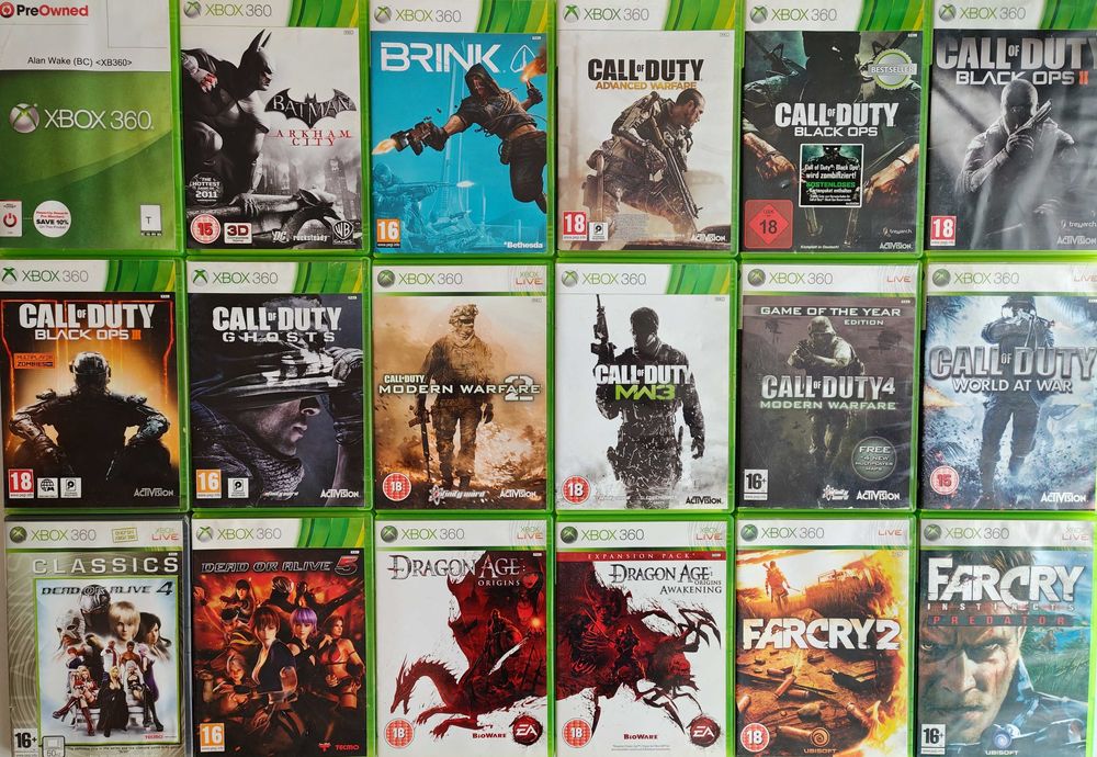 ХИТ Игри съвместими с XBOX One/One S/One X/Series X/XBOX 360/XSS/XSX