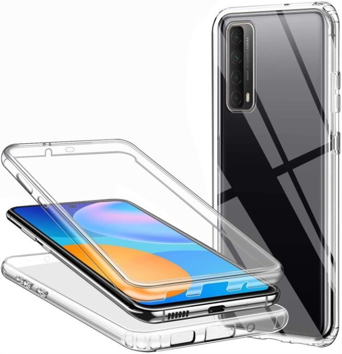 Husa CRYSTAL cu protectie 360° fata + spate pt. Huawei P Smart 2021