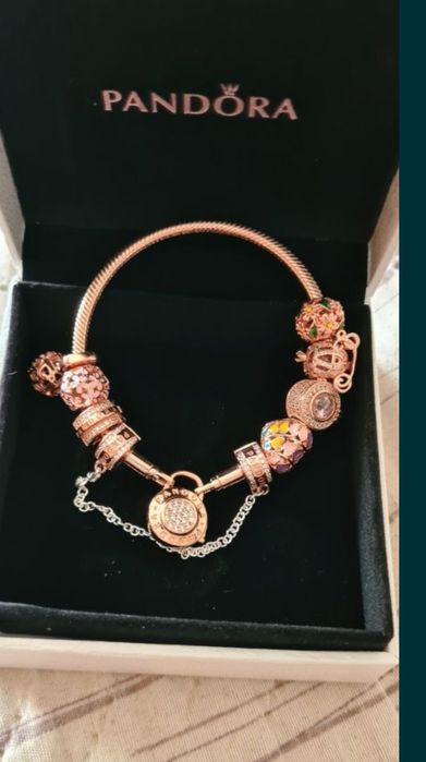 Пандора shine rose gold