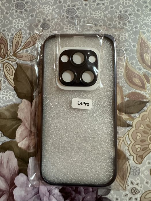 Iphone 14 Pro Аксесоари Бъмпер със Протектор за камера Deep Purple