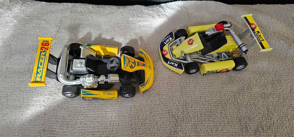 jucarie macheta cart din metal Welly Go-Karts,