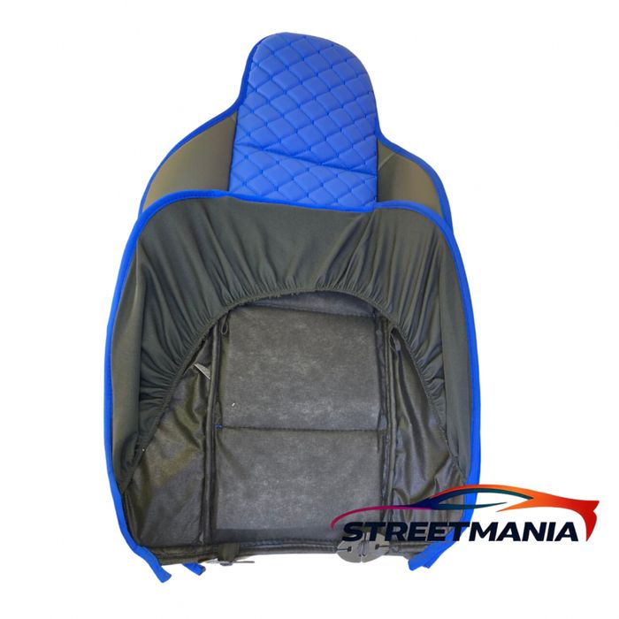 Калъфи тип масажор за предни седалки – еко кожа и плат