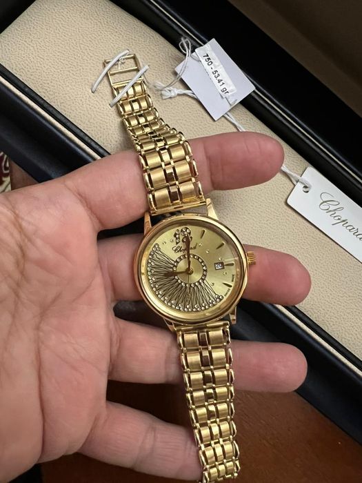 Золотые часы Шыейцарской фирма CHOPARD
