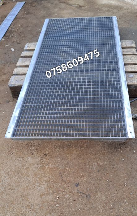 Grilaje-trepte zincate 120x24
