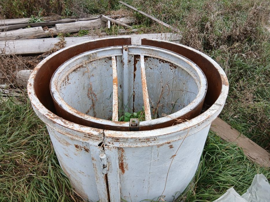 Формы под ЖБИ кольца с вибро