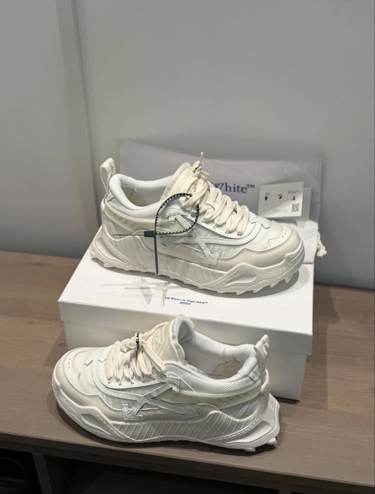 Adidași “OFF-WHITE Odsy 1000 White” (Sigilat)