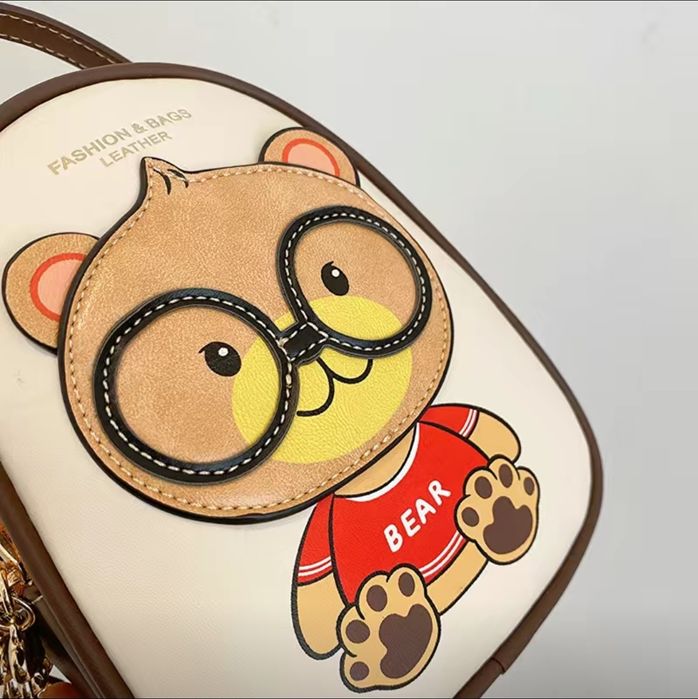 Мини-сумка с милым медведем