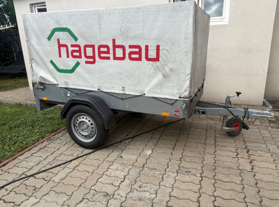 Remorca cu prelata stema ca noua