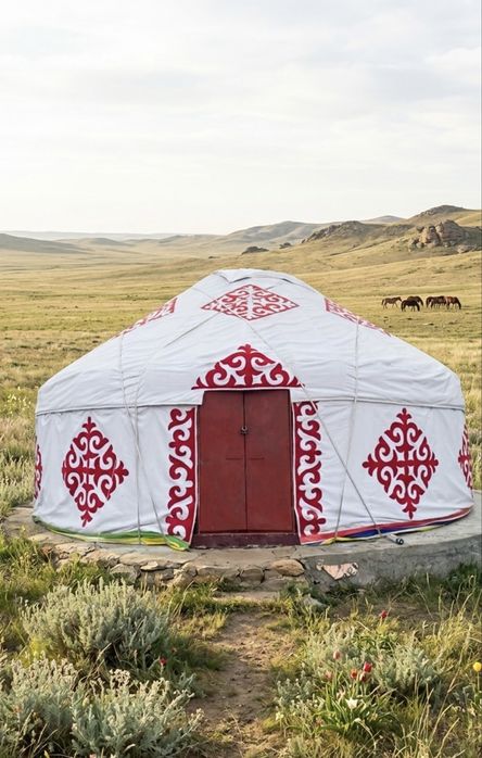 Аренда юрта / киіз үй 6 қанатты 8 қанатты