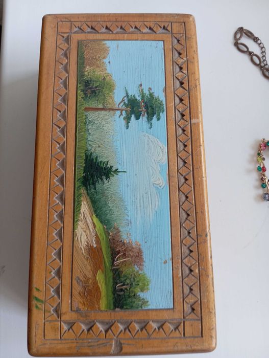 Ретро шкатулки из дерева СССР
