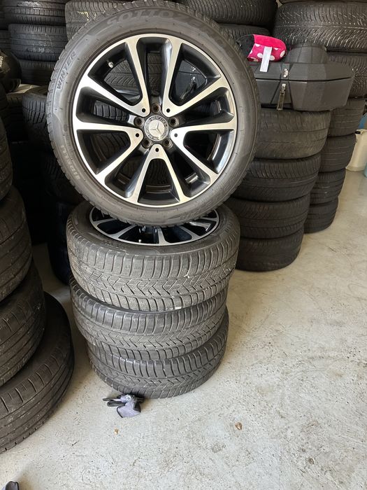 jante mercedes e class w 213 5x112 anvelope 245 45 18