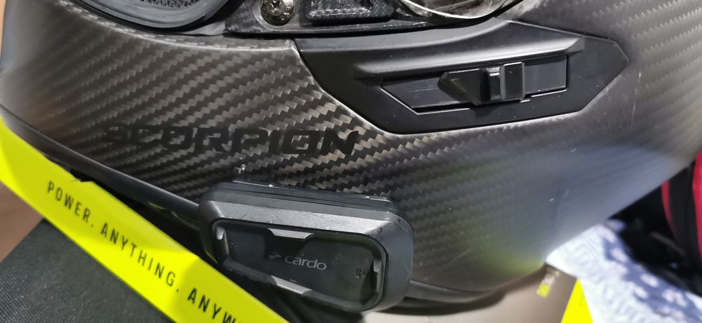 casca moto Scorpion exo 1400evo carbon air