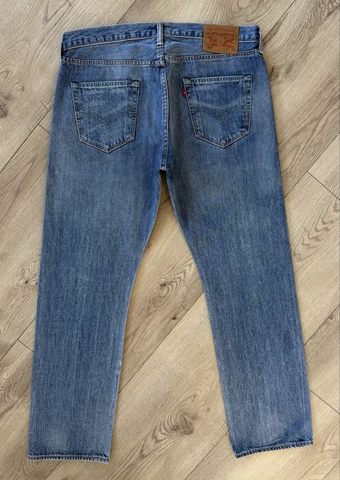 Blugi LEVIS 501 Albastru Barbati | Marime 34 x 30 (Talie 90 cm)