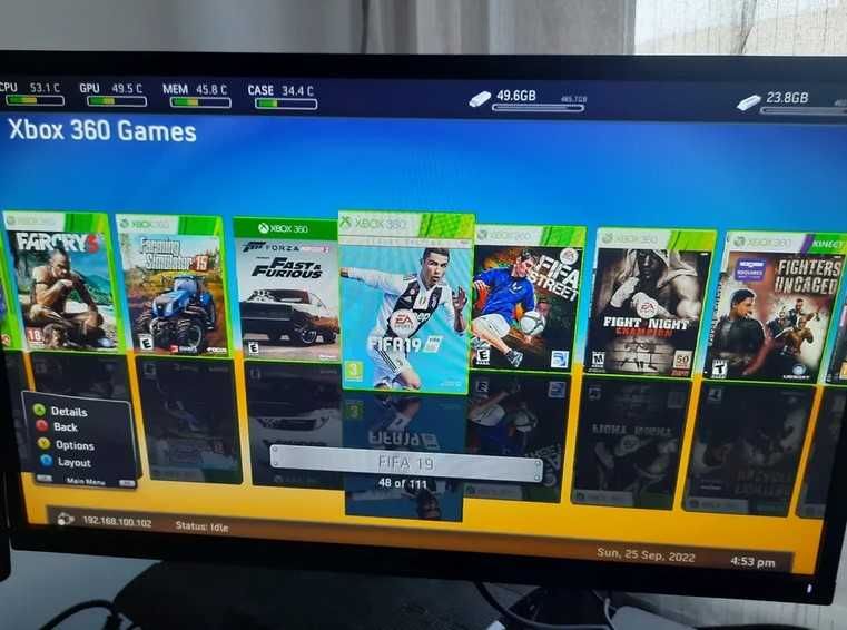 Xbox 360 S MODAT RGH cu KInect ,hdd de 500 GB sau 1TB