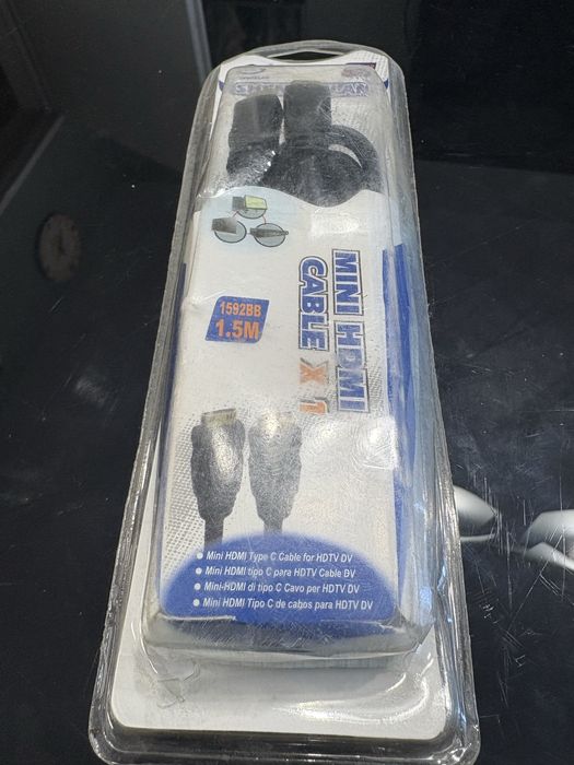 Висококачествен Mini HDMI към HDMI кабел SHENGGELAN SGL нов