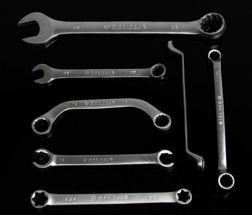 Комбинирани ключове 47 Части Професионален Комплект ключове MAR-POL