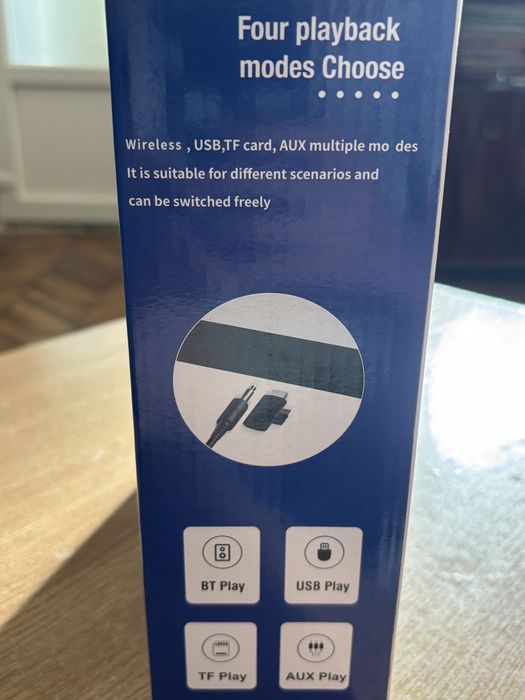 Boxă Bluetooth BT-3401 cu Încărcător Wireless și Ceas Alarmă LED